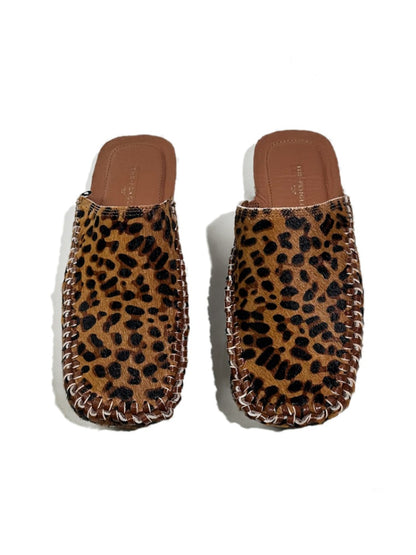 Closed-Toe Genuine Leather Mule Shoes【s0000017792】