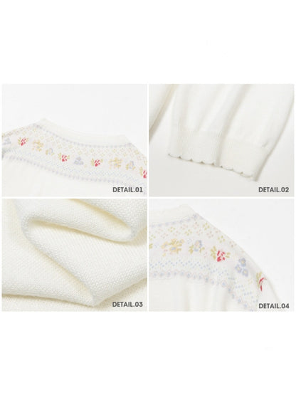 Apple Blossom Cooling Wool Strapless Sun Protection Shirt Worry Design Two-Piece Set【s0000017812】