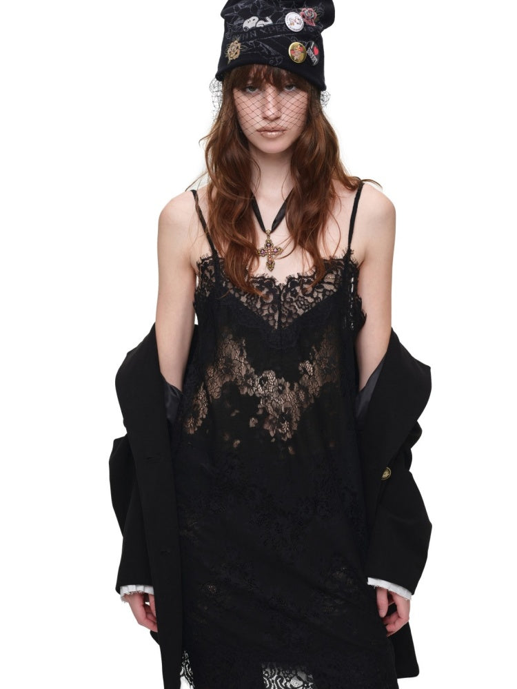 Loose Silhouette Faux Two-Piece Patchwork Vintage Color Block Wide-Shoulder Double-Breasted Blazer【s0000017828】