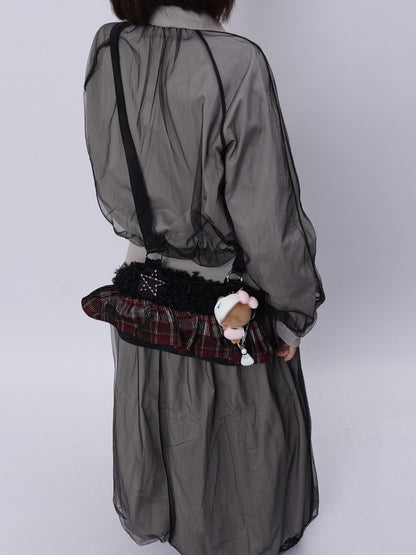 Original Ballet-Style Plaid Cake Dress Bag【s0000017961】