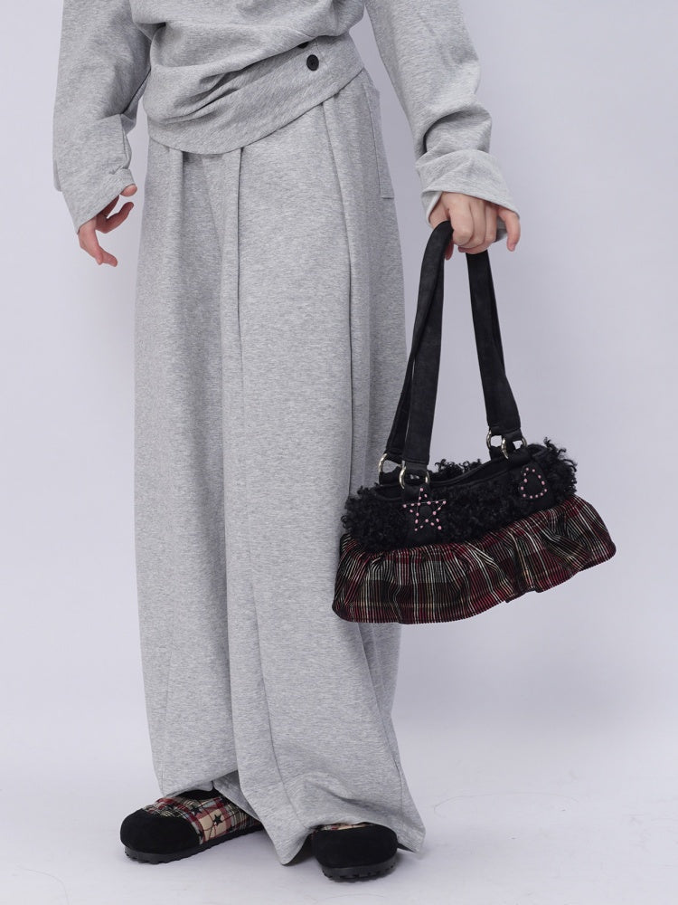 Original Ballet-Style Plaid Cake Dress Bag【s0000017961】