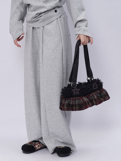 Original Ballet-Style Plaid Cake Dress Bag【s0000017961】