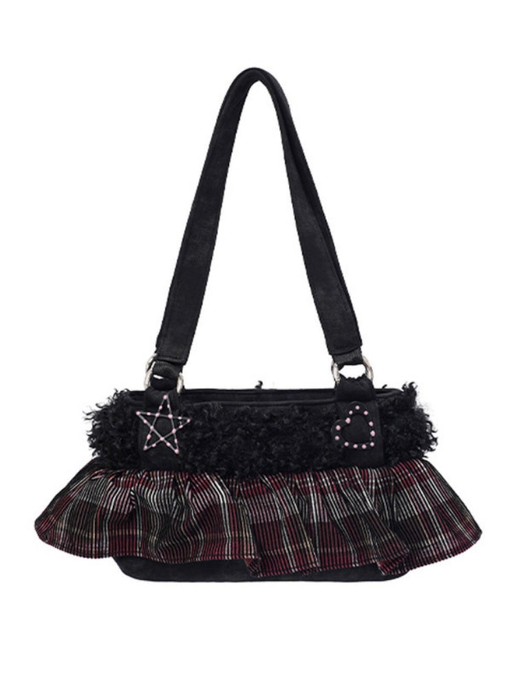 Original Ballet-Style Plaid Cake Dress Bag【s0000017961】