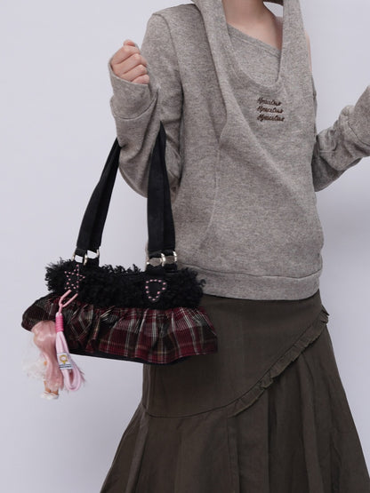 Original Ballet-Style Plaid Cake Dress Bag【s0000017961】