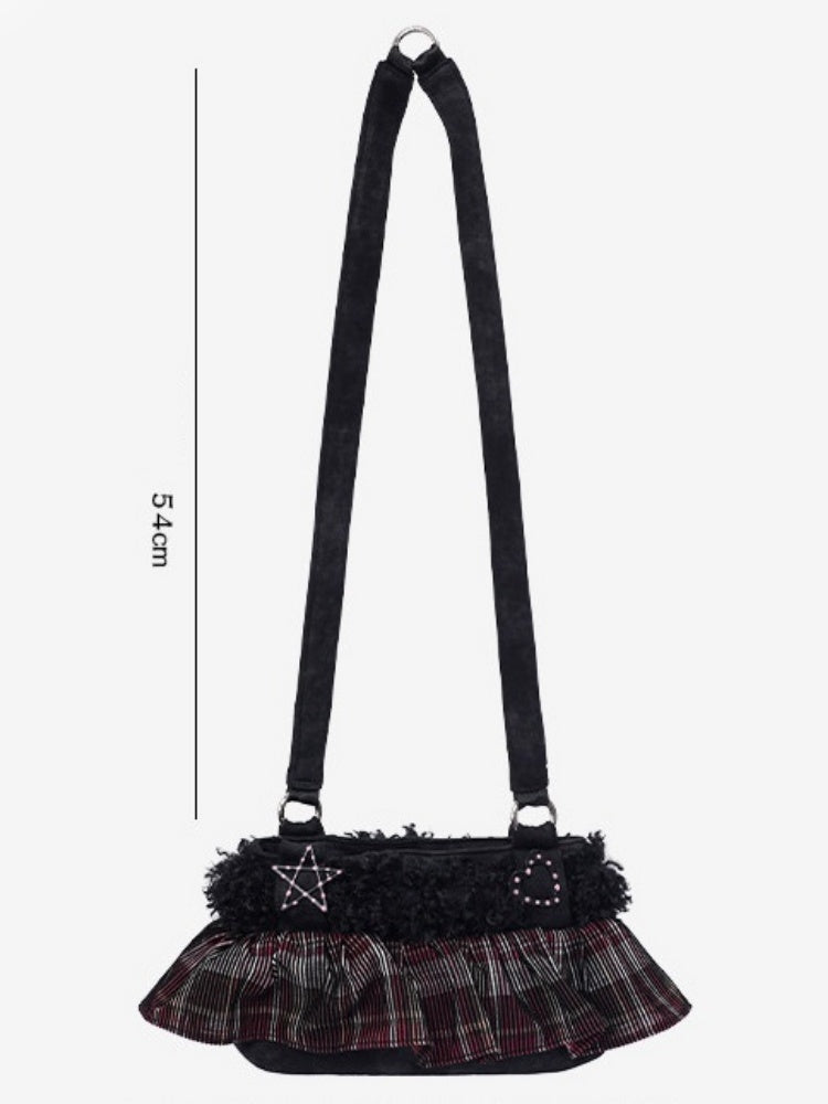 Original Ballet-Style Plaid Cake Dress Bag【s0000017961】