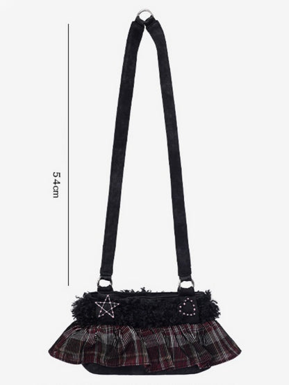 Original Ballet-Style Plaid Cake Dress Bag【s0000017961】