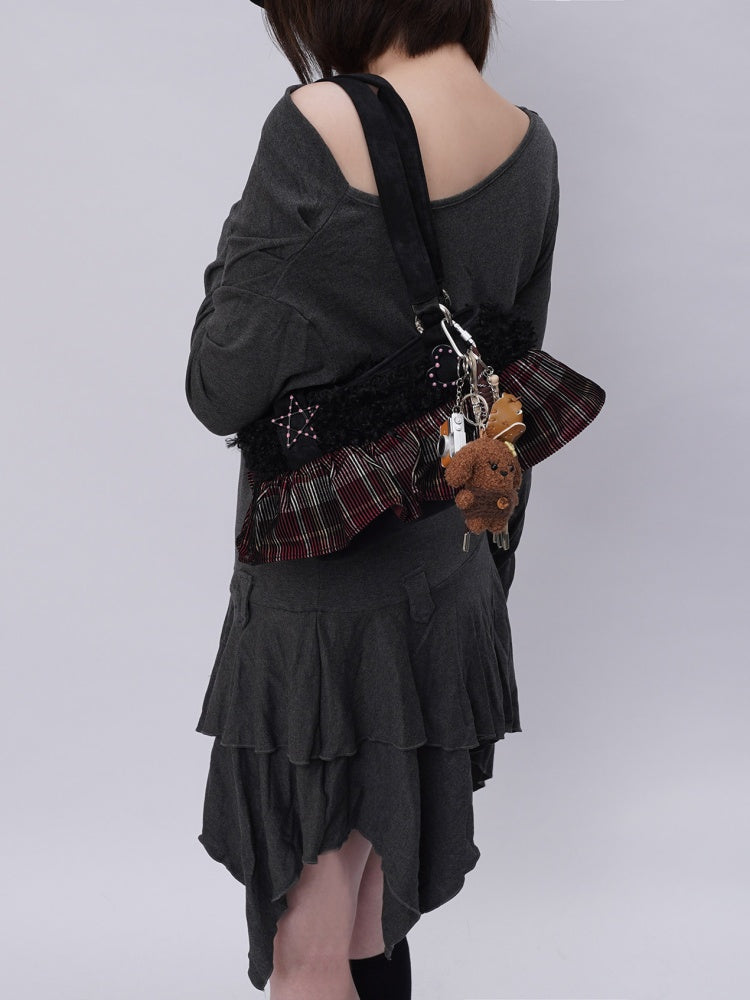 Original Ballet-Style Plaid Cake Dress Bag【s0000017961】