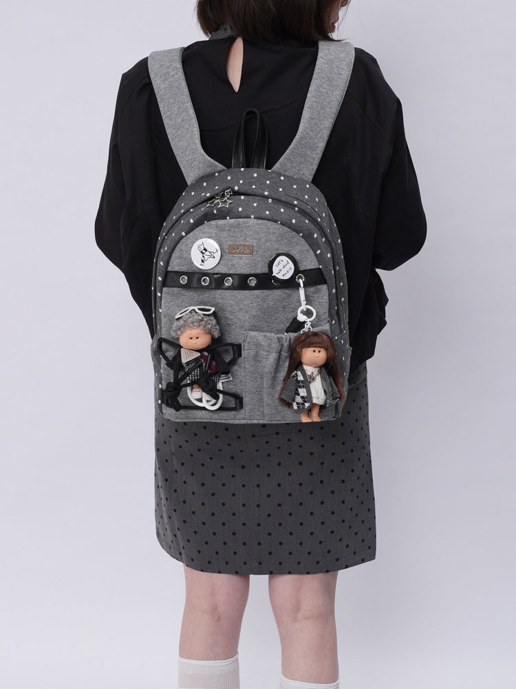 Original Backpack Class Patchwork Style Cute Schoolbag【s0000017963】