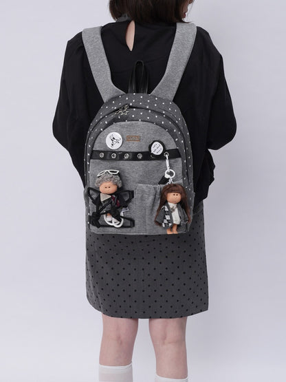 Original Backpack Class Patchwork Style Cute Schoolbag【s0000017963】