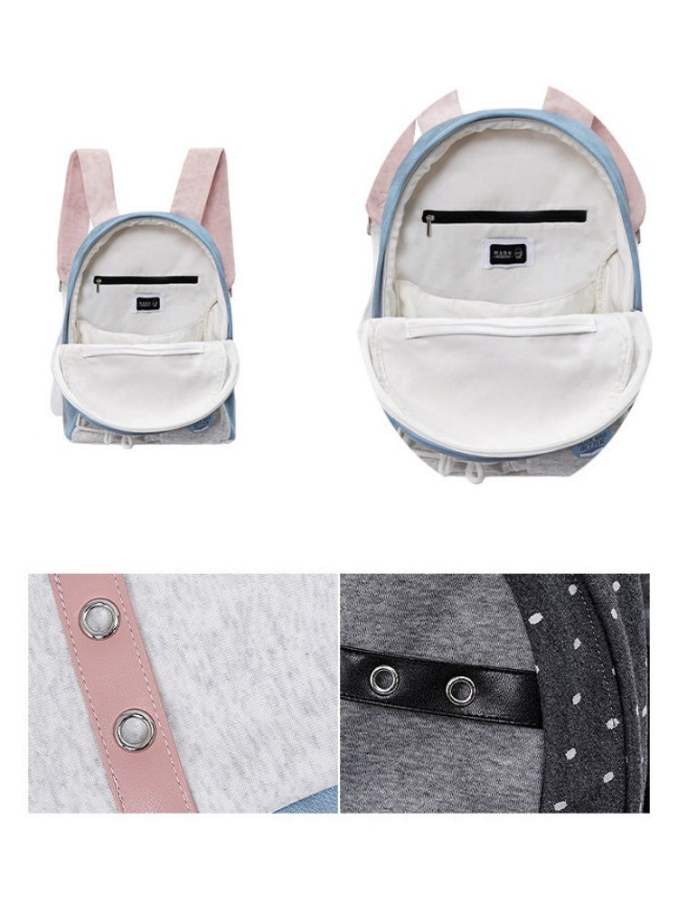 Original Backpack Class Patchwork Style Cute Schoolbag【s0000017963】