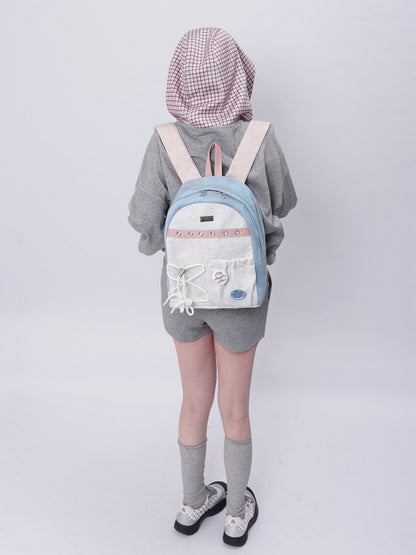 Original Backpack Class Patchwork Style Cute Schoolbag【s0000017963】
