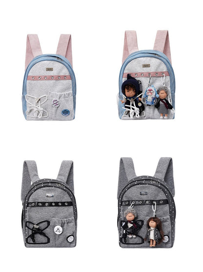 Original Backpack Class Patchwork Style Cute Schoolbag【s0000017963】