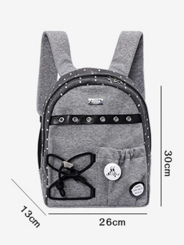 Original Backpack Class Patchwork Style Cute Schoolbag【s0000017963】