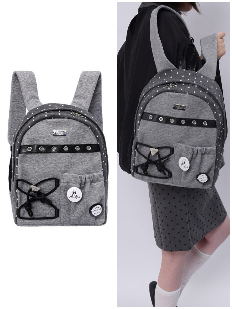 Original Backpack Class Patchwork Style Cute Schoolbag【s0000017963】