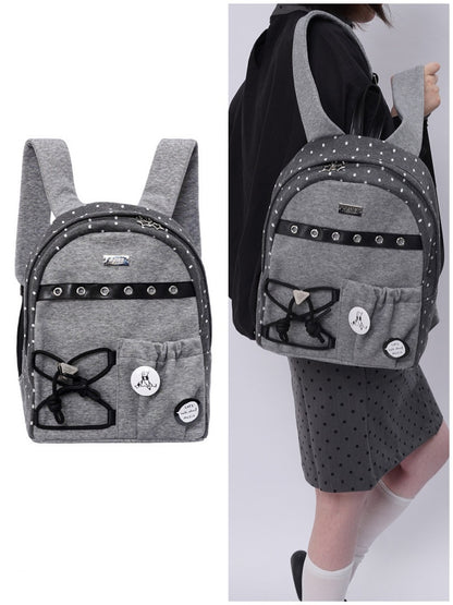 Original Backpack Class Patchwork Style Cute Schoolbag【s0000017963】