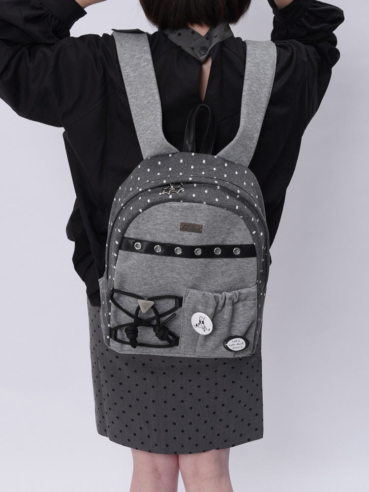 Original Backpack Class Patchwork Style Cute Schoolbag【s0000017963】