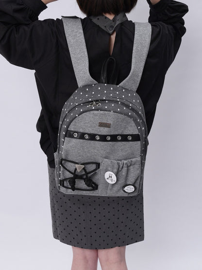 Original Backpack Class Patchwork Style Cute Schoolbag【s0000017963】