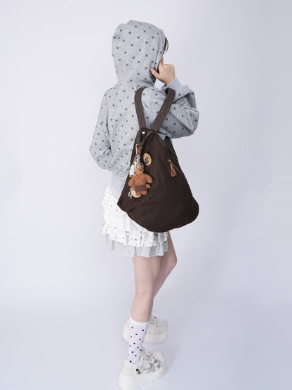 Vintage Canvas Large-Capacity Backpack【s0000017964】