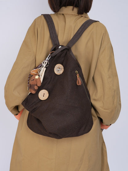Vintage Canvas Large-Capacity Backpack【s0000017964】