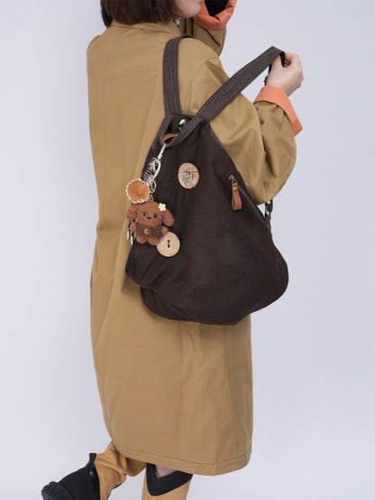 Vintage Canvas Large-Capacity Backpack【s0000017964】
