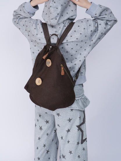 Vintage Canvas Large-Capacity Backpack【s0000017964】