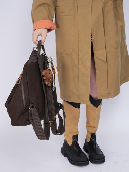 Vintage Canvas Large-Capacity Backpack【s0000017964】