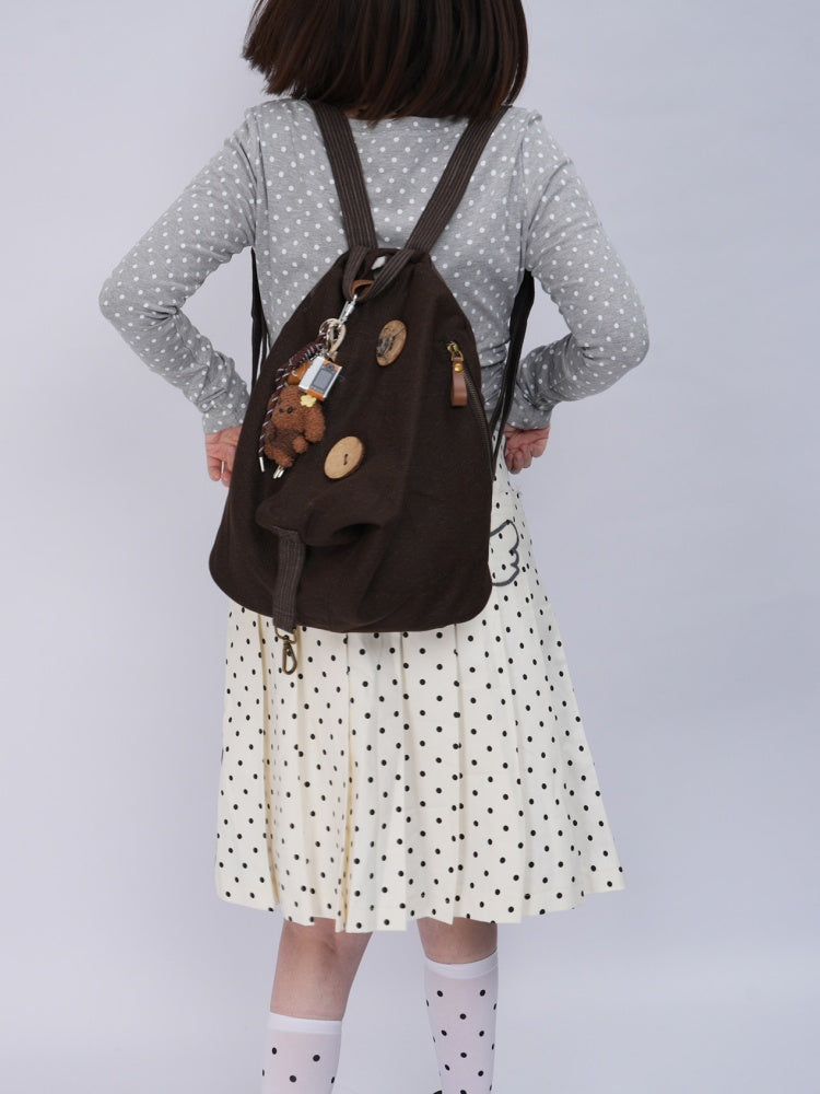 Vintage Canvas Large-Capacity Backpack【s0000017964】