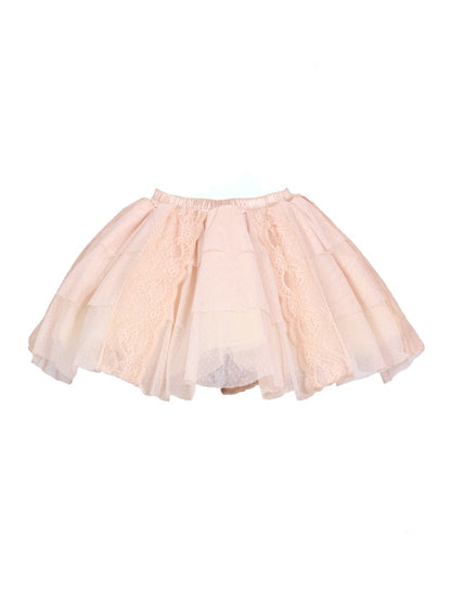 French Rococo Vintage Pink Mesh Lace Skirt Pants【s0000018009】