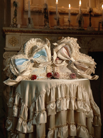 French Rococo Cherry Twin Heart Cake Handbag【s0000018010】