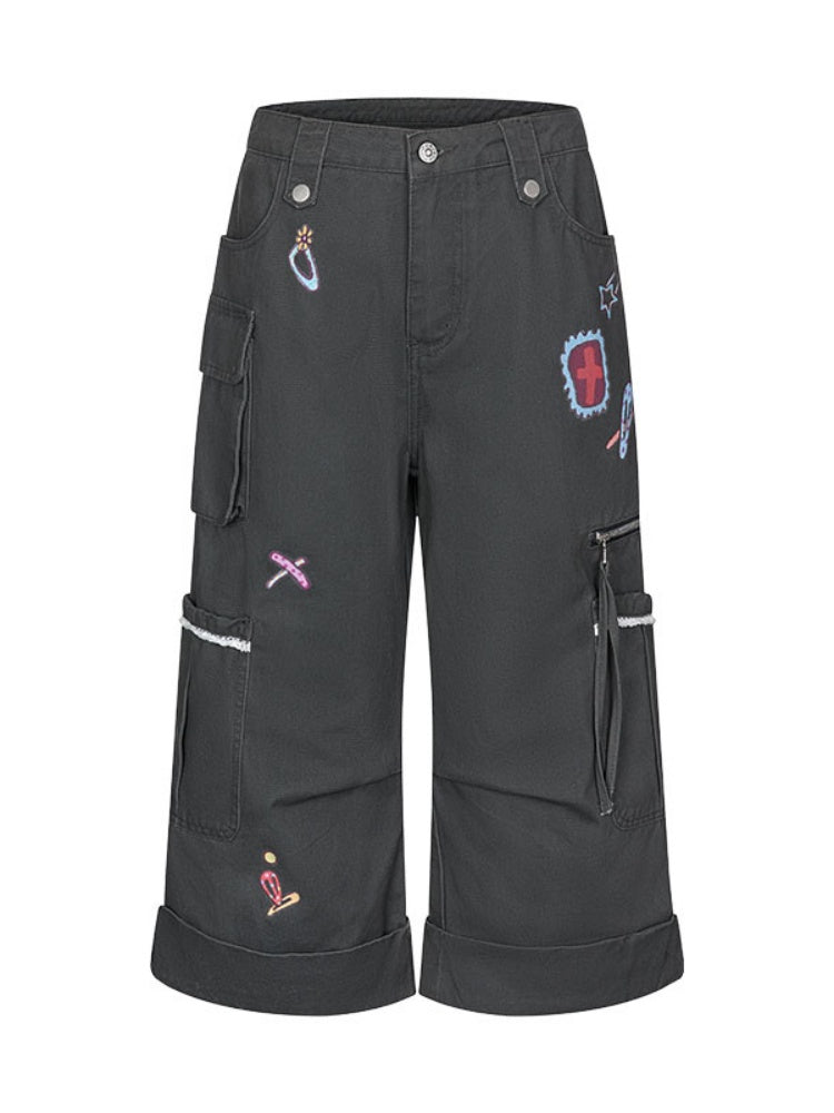 Micro Pull Workwear Cropped Pants【s0000018021】