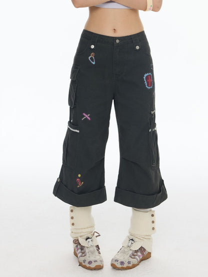 Micro Pull Workwear Cropped Pants【s0000018021】