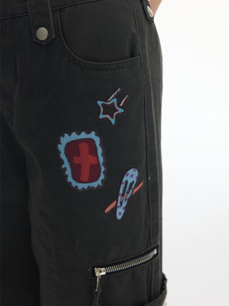 Micro Pull Workwear Cropped Pants【s0000018021】