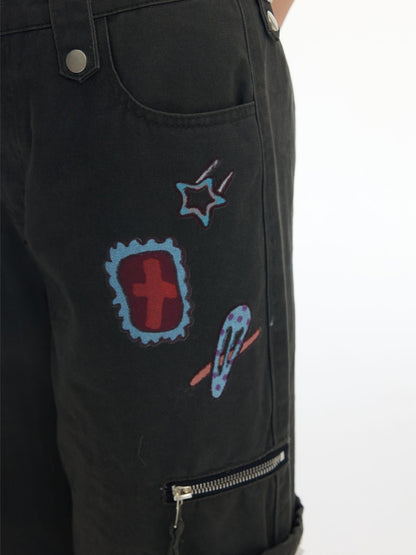 Micro Pull Workwear Cropped Pants【s0000018021】