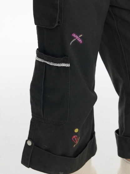 Micro Pull Workwear Cropped Pants【s0000018021】