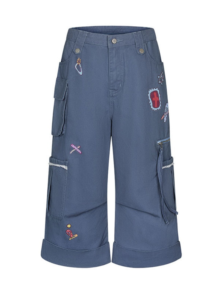 Micro Pull Workwear Cropped Pants【s0000018021】