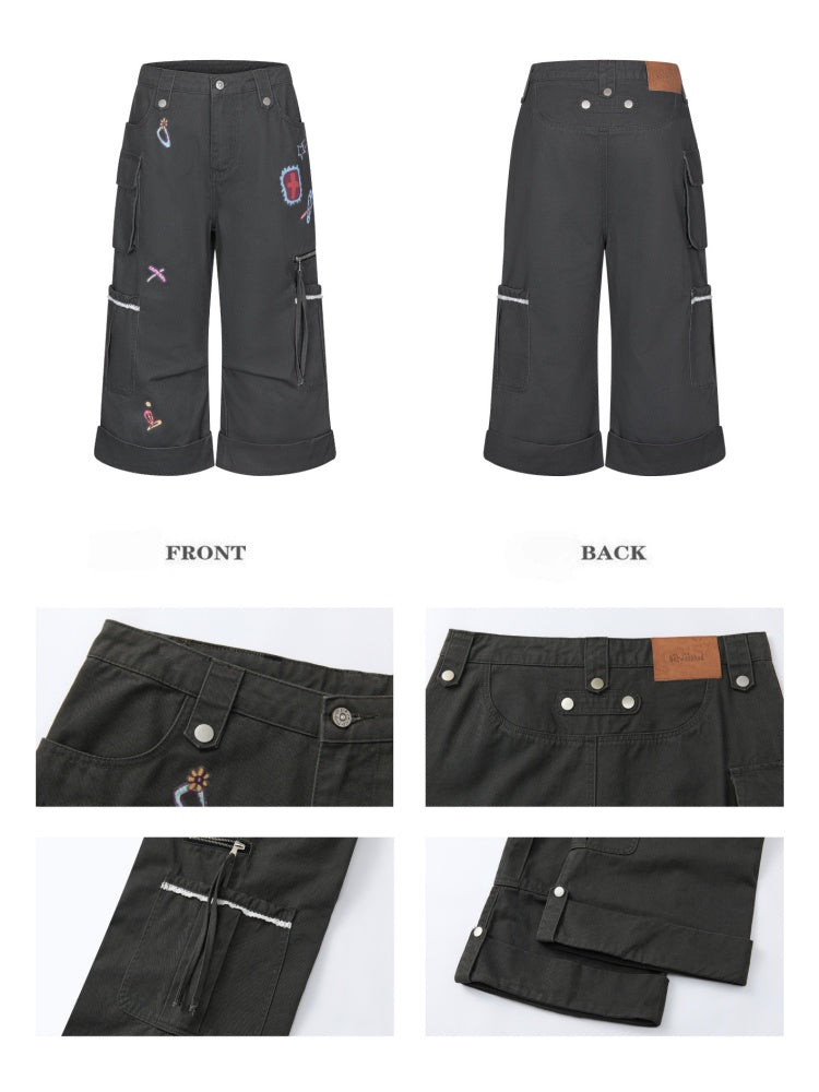 Micro Pull Workwear Cropped Pants【s0000018021】