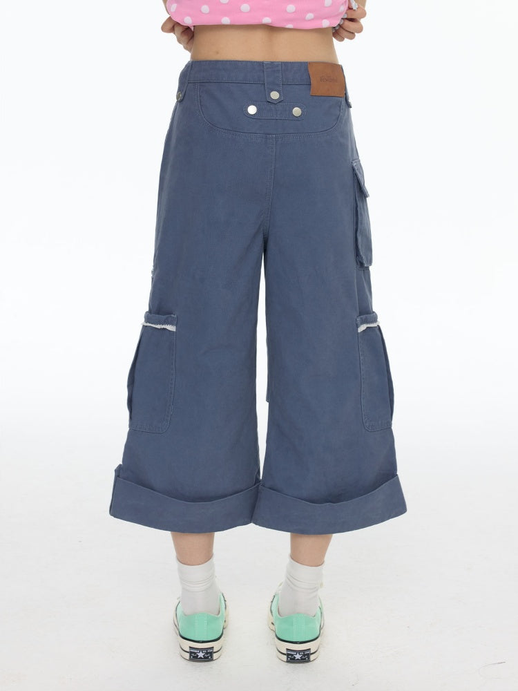 Micro Pull Workwear Cropped Pants【s0000018021】