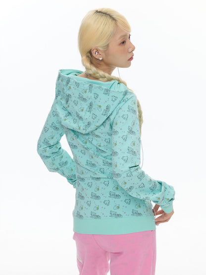 Mint Green Napoleon Double-Breasted Jacket【s0000018023】