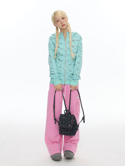 Mint Green Napoleon Double-Breasted Jacket【s0000018023】