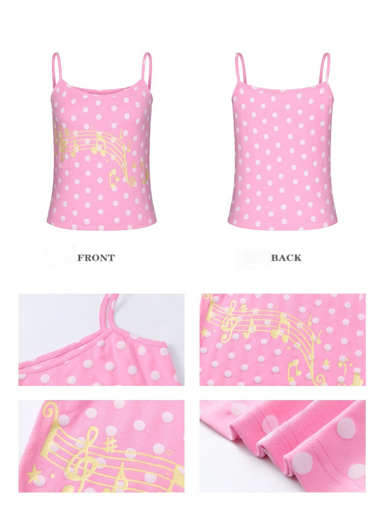 Cute Multi-Color Halter-Neck Camisole【s0000018027】