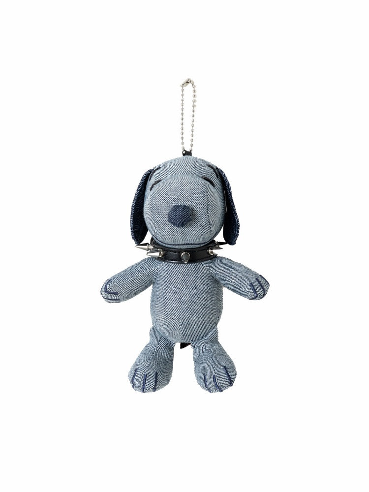 1JINN STUDIO x Snoopy Collaboration Studded Collar Authentic Snoopy Dog Figure Keychain【s0000018117】