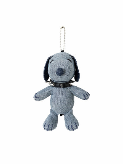 1JINN STUDIO x Snoopy Collaboration Studded Collar Authentic Snoopy Dog Figure Keychain【s0000018117】