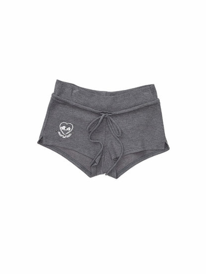 1JINN STUDIO x Snoopy Dog Ear Bat Sleeve Print Hoodie Slightly Flared Long Short Pants Set【s0000018125】