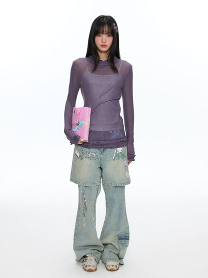 Multi Colored Micro Transparent Base【s0000018458】
