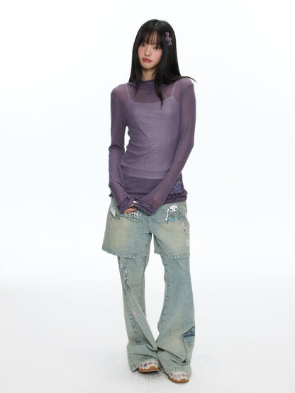 Multi Colored Micro Transparent Base【s0000018458】