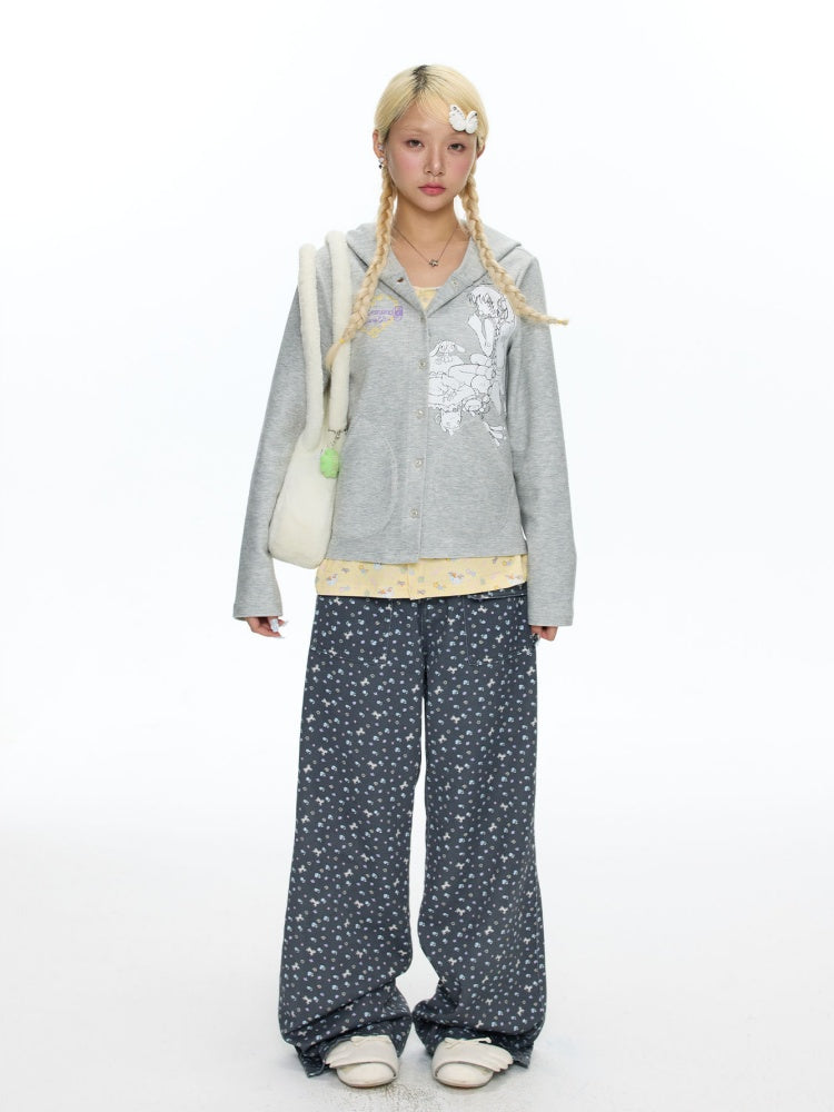 Oliwa Collaboration Fake Two Sweatshirt Hoodie Jackets【s0000018459】