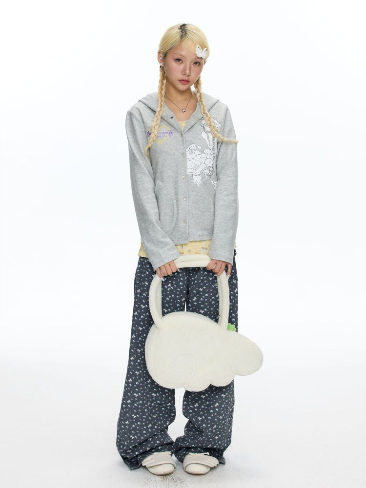 Oliwa Collaboration Fake Two Sweatshirt Hoodie Jackets【s0000018459】