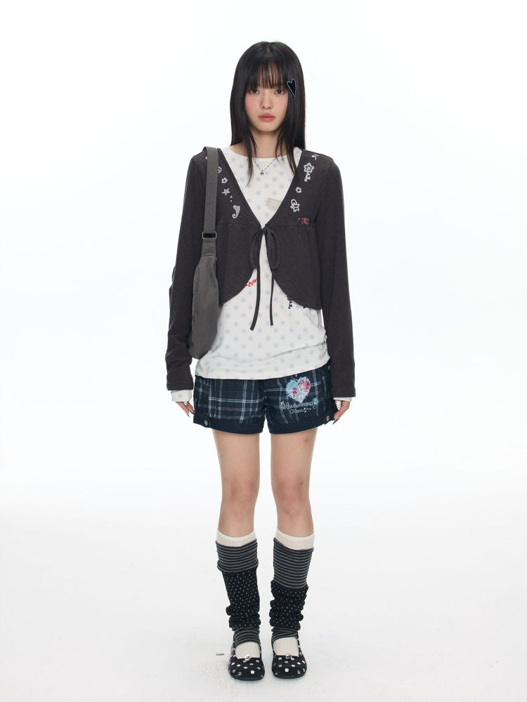 Oliwa Co Branded Embroidered Cardigan【s0000018463】