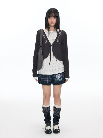 Oliwa Co Branded Embroidered Cardigan【s0000018463】