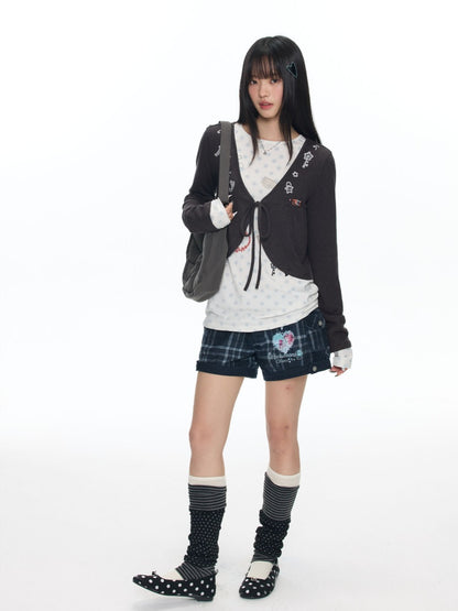 Oliwa Co Branded Embroidered Cardigan【s0000018463】